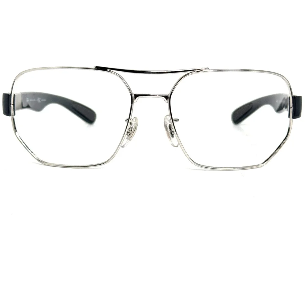 Ray‎ Ban RB3672 003/82 Sunglasses Gray /Shiny Silver Frame Only 60-17-135 H16991
